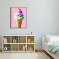 thumbnail image 4 of Nawypu  Candy Poster Rainbow Ice Cream Cotton Candy Wall Art Decor Girls Bedroom Wall Decor Modern Art Pink Poster Kids Room Decor, 4 of 4