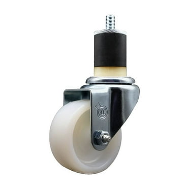 3 Inch Nylon Wheel Swivel 1-7/8 Inch Expanding Stem Caster SCC