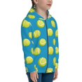 thumbnail image 5 of Sikiie Ball Tennis Zip Up Hoodie Teenage, hoodies for Teenage, Zipper Sweatshirt Jacket for Daily, Traveling-Medium, 5 of 6
