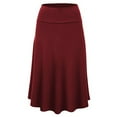 thumbnail image 1 of Yingyy Jupe Midi Plissée Flatteuse Design Aguichant Jupe Noire TG, 1 of 6