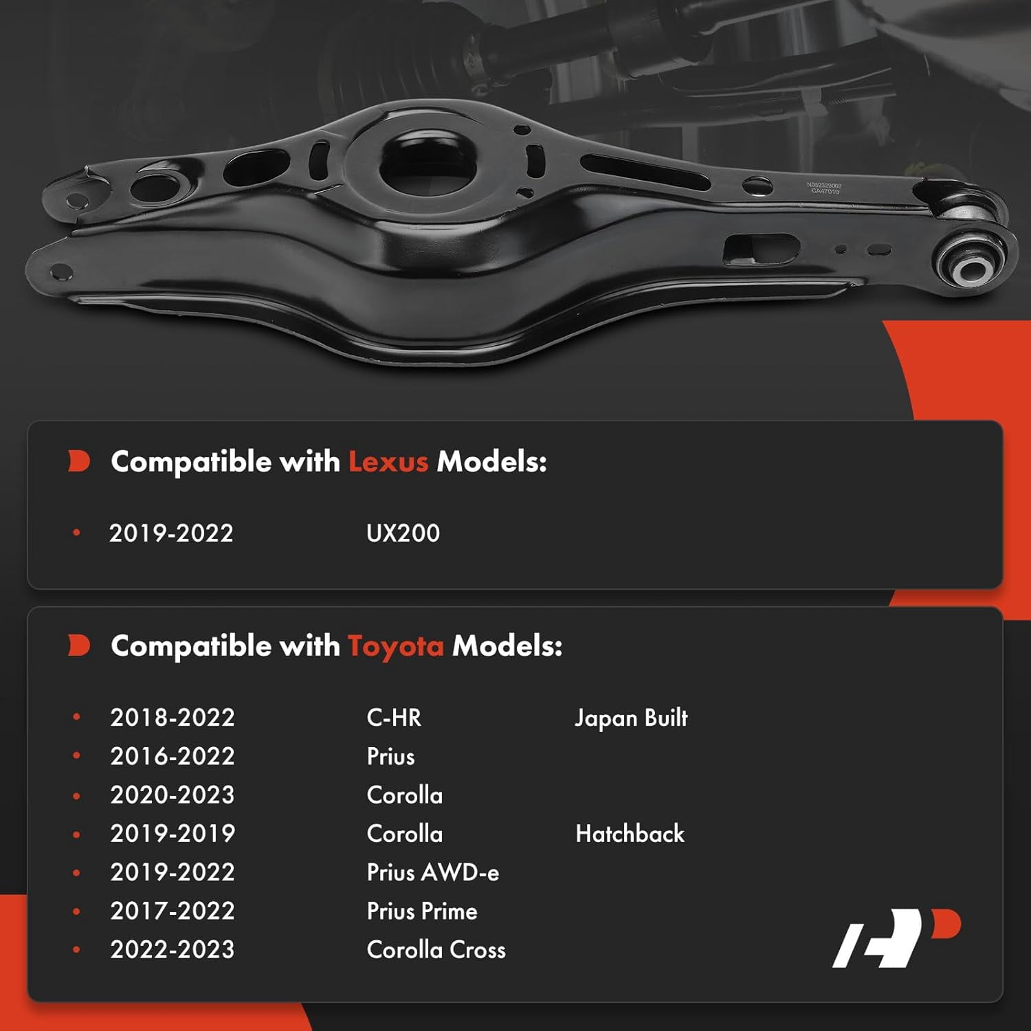Pédales Repose-Pieds Aluminium Compatible Toyota C-HR, Yaris Cross, Corolla, Prius - Kit 2 Pièces