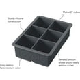 thumbnail image 2 of Tovolo King Cube Ice Tray Stratus Blue, 2 of 7