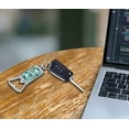 thumbnail image 6 of WIRESTER Household Kitchen Tools Keychains Metal Bottle Opener With Key Ring - Lazy Cats Teal, 6 of 6