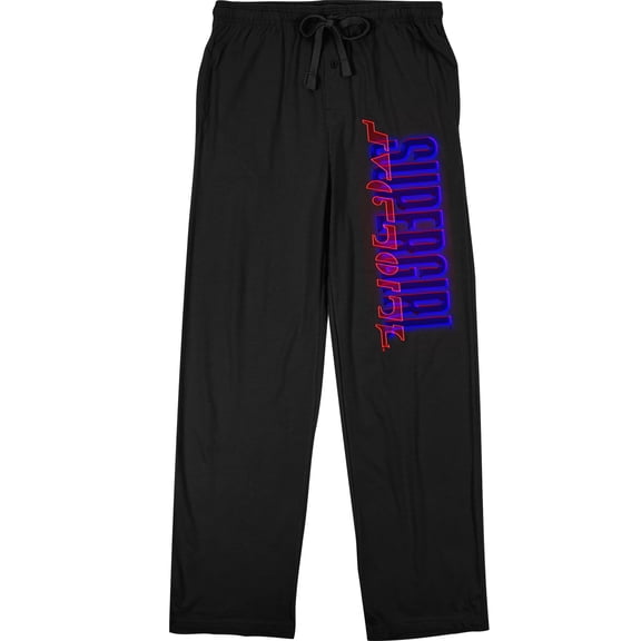 Supergirl Movie 2026 Neon Sign Print Pajama Pants for Men