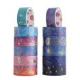 thumbnail image 4 of 12 Rolls Washi Tape, Starry Sky Washi Tape Decorative Paper Masking Tape Masking Tape Adhesive Paper Masking Tape, 4 of 5