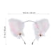 thumbnail image 5 of 1 diadema con orejas de gato y cascabeles, ideal para disfraz de cosplay de niña., 5 of 6