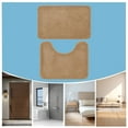 thumbnail image 6 of Leodye Bathroom Rugs Set 2 Pieces,Thin Bathroom Mats,Toilet Rugs,Quick Dry,Non-Slip,Machine Washable,Low Pile,Absorbent Bath Mats,Shower,Sink,Home Decor Accessories-15.7*23.6IN/19.7*15.7IN, 6 of 6
