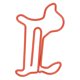 thumbnail image 5 of Clip de papel de metal BuyWeek 100 piezas con dibujos animados, 5 of 14