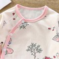 thumbnail image 5 of masbird Boys Girls Toddler Snug Fit Cotton 2 Piece Pajamas Set Long Sleeve Top Pants Pjs Baby Dinosaur Loungewear Fall Winter Sleepwear 6-24 Months 2 3 4 5 6 7 8 9 T Children(Light Pink,12-18 M ), 5 of 6