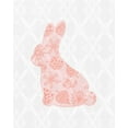 thumbnail image 2 of Bailey, Ann 15x18 Black Ornate Wood Framed with Double Matting Museum Art Print Titled - Bunny 2, 2 of 4