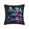 thumbnail image 4 of Whimsical 18x18in Throw Pillow Covers Set of 2 - Vibrant Shapes & Dreamy Colors for Couch Bed Car Decor, 4 of 8