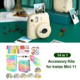 thumbnail image 4 of Accesorios De Cámara Kit de álbum de fotos de funda protectora 14 en 1 para Instax Mini 11 (multicolor), 4 of 6