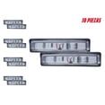 thumbnail image 1 of 5 Pares De Faros Tipo Barra 6 Leds Luz Blanca 18w TUNELIGHT-RENOVATIO, 1 of 3