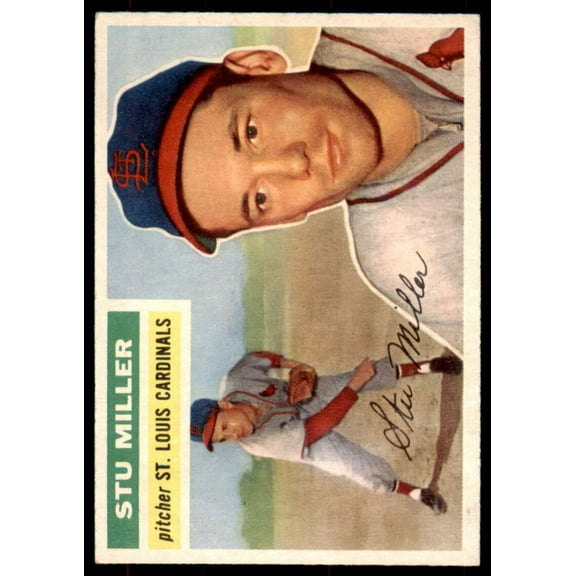 Stu Miller Card 1956 Topps #293