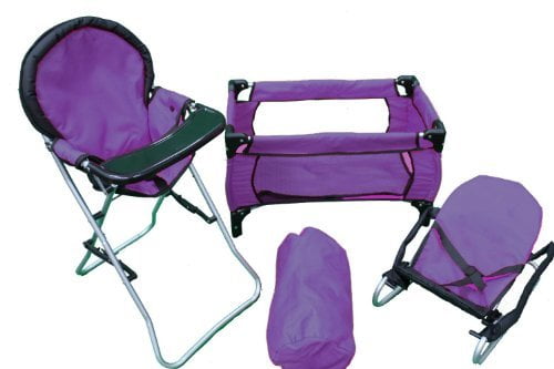 baby doll pack n play set