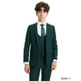 thumbnail image 2 of Stacy Adams 5pc Formal Hunter Green Boys Suit, 2 of 4