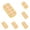 Yellow, variant on Silicone Ice Cube Tray with Lid, Flexible Stackable Ice Trays for Freezer , Easy Release Ice Maker Mold for Coffee, 8 Grids Silicone Ice-making Box