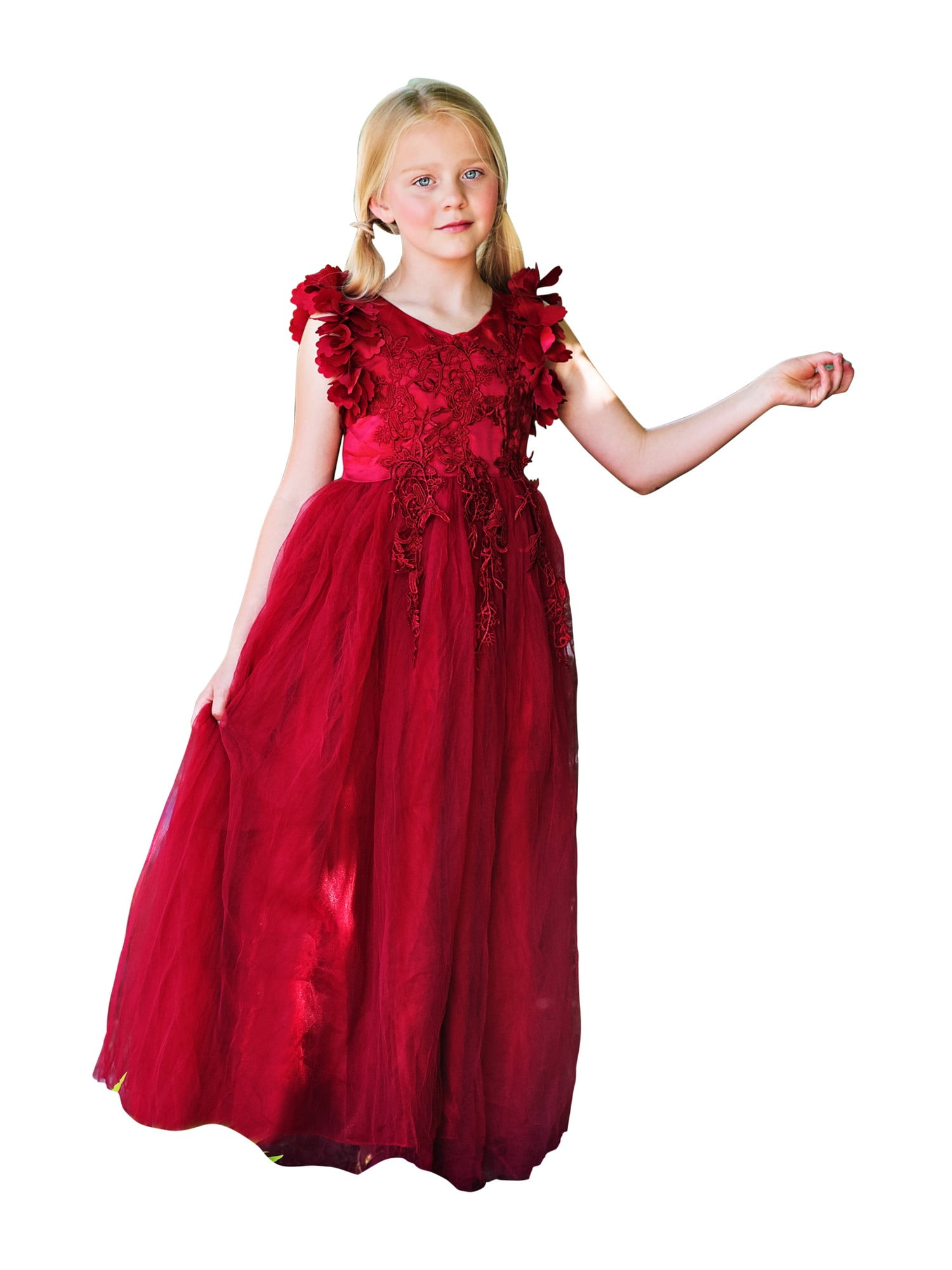 girls red dress girls red dress