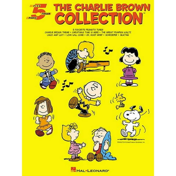 Five-Finger Piano The Charlie Brown Collection(tm), (Paperback)