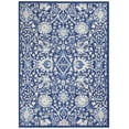 thumbnail image 3 of Nourison Whimsicle Floral Bohemian Navy Multicolor 6' x 9' Area Rug, (6' x 9'), 3 of 9