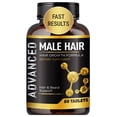 thumbnail image 1 of Vitaminas para el crecimiento del cabello NutraPro para hombres con biotina y bloqueador de DHT, 1 of 5
