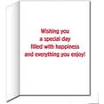 thumbnail image 3 of store Jumbo Greeting Cards: Giant Presents And Balloons Birthday Card With Envelope, Size 18 Inch X 24 Inch, 3 of 7