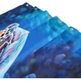 thumbnail image 2 of FREEAMG Sea Turtle Shower Curtain Waterproof Washable Shower Bath Curtain 60x72 Inch Bathroom Decoration Fabric Shower Curtains with 12 Hooks, 2 of 6