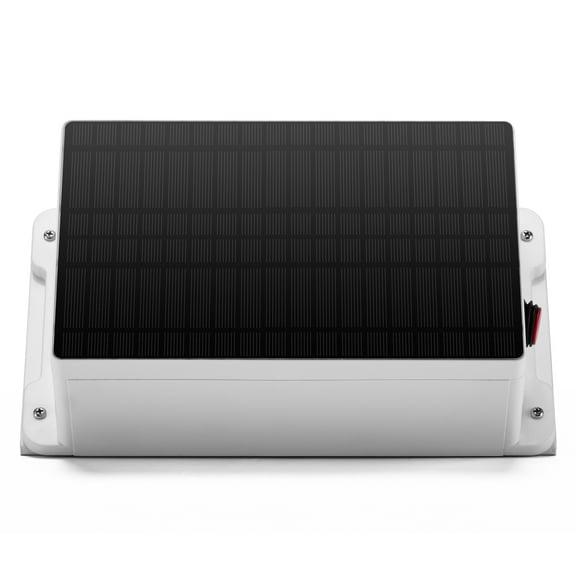 Solar Fence Charger, Briidea 5.6 Miles Solar Electric Fence Charger, 0.3 Joules, Protect Your Livestock Garden Pasture from Wildlife, IP66 Waterproof