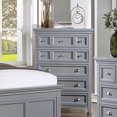 thumbnail image 2 of Furniture of America Senoma Kids Transitional 5-Drawer Vertical Dresser, Gray, 2 of 6