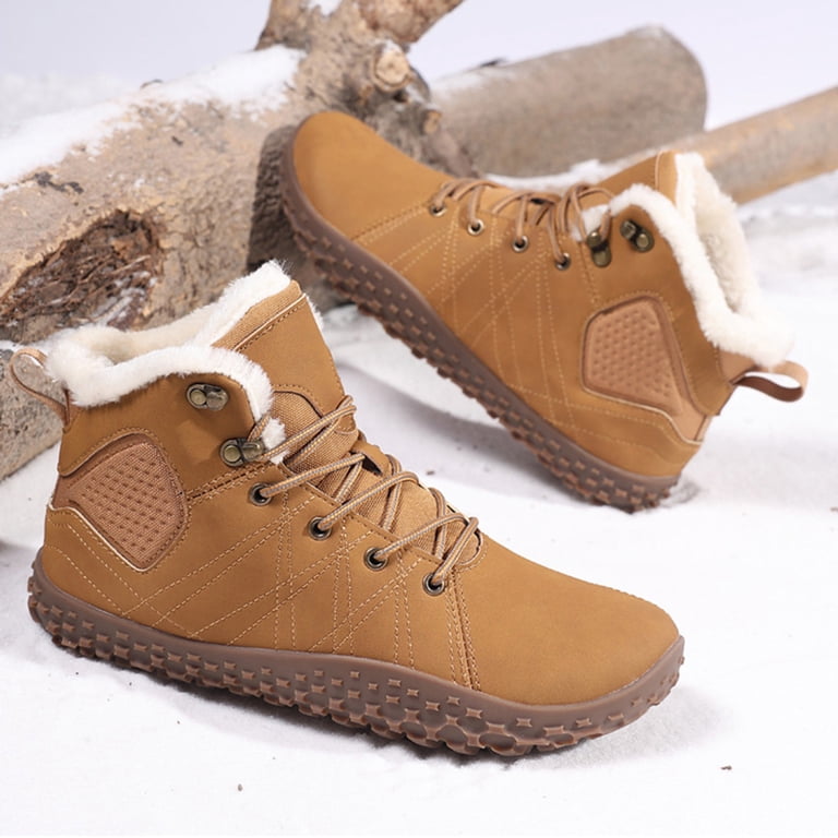 Dakaela Barefoot Winter Boots for Men Minimalist Snow Warm  display picture 3