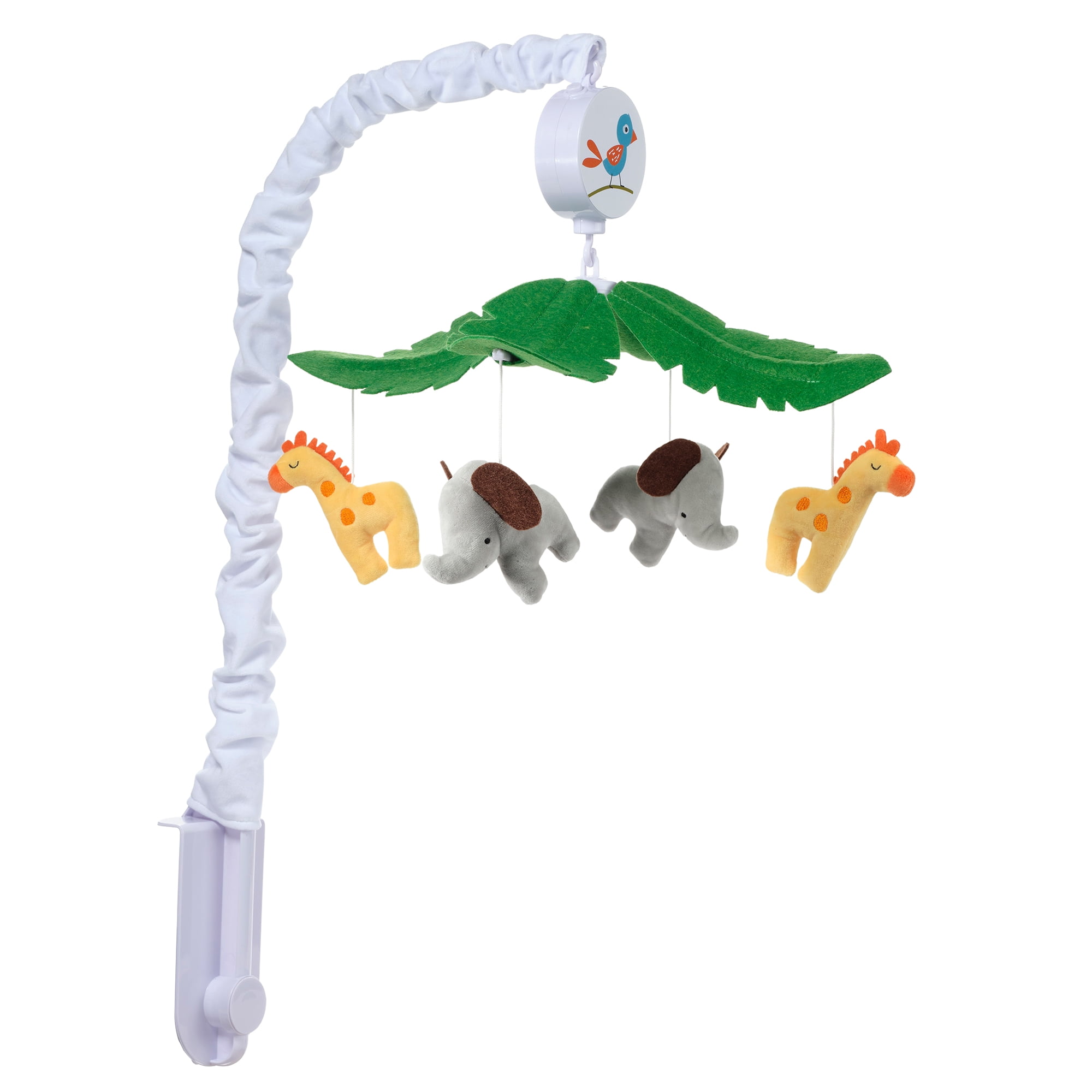 Bedtime Originals Lollipop Jungle Musical Baby Crib Mobile Soother Toy