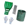 thumbnail image 1 of 2 rastrillos de mano para recoger hojas de jardín, herramienta de jardinería multiusos, 1 of 9