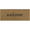 thumbnail image 1 of Entryways Tapis de Porte Basics 503EB18x47 18 x 47 Po Résistant à la Glissade de Bienvenue - Marron et Noir, 1 of 1