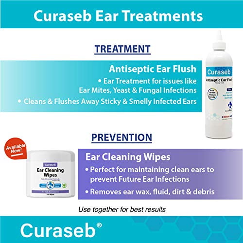 Buy BEXLEY LABS Curaseb Veterinary Cat & Dog Ear Infection Treatment
