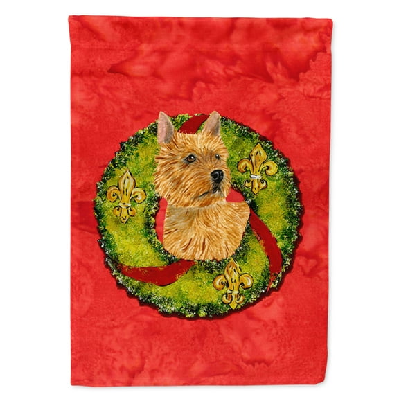 Carolines Treasures SS4188-FLAG-PARENT Norwich Terrier Flag  multicolor