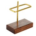 thumbnail image 1 of BUYISI Wooden Filter Paper Rack Filtering Papers Storage Holder Stand Coffee Tools Brown, 1 of 7