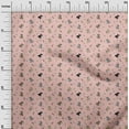 thumbnail image 3 of oneOone Viscose Jersey Light Pink Fabric Medical Sewing Craft Projects Fabric Prints By Yard 60 Inch Wide, 3 of 4