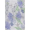 thumbnail image 2 of Addison Rugs Dream Shag Premium Machine Washable Transitional Coral Blue Rectangle Rug, 9' x 12', 2 of 8