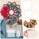 thumbnail image 1 of Xihbxyly Plantillas para Coronas de Tela, Diseño de Colcha Acrílica, Fácil de Usar para Principiantes, Patrón Creativo de Cabaña de Madera, Proyecto de Decoración Del Hogar, Tamaños de 7, 10 y 14 Pul, 1 of 1