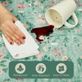 thumbnail image 5 of Memoryfield 9' x 12' Washable Area Rug, Non-Slip, Fade-Resistant Floral Carpet for Living Room, Bedroom, Dining Room, Green, 5 of 6