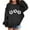 kids sweatshirt :6Black, variant on Krdevn Kids Vintage New York Letter Graphic Drop Shoulder Crew Neck Soft Casual Pullover Sweatshirt,4-5 Years