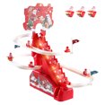 thumbnail image 1 of Tobogán eléctrico de pista de estilo navideño juguete musical Montessori para niños, 1 of 9