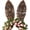 1PCS, variant on JEWLALO 14.5" Bendable Grapevine Bunny Ears for DIY Easter Wreaths, Natural Rattan Rabbit Ear Wreath Attachment with Iron Wire, Rustic Farmhouse Spring Door Decor & Wreath Making Supplies