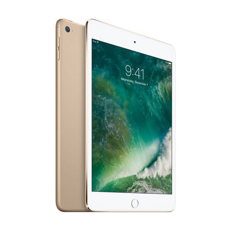 Pre-Owned Apple iPad Mini 4 - 128GB - Gold - WiFi Only - Walmart.com