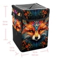 thumbnail image 5 of Fox Foldable Car Garbage Can with Lid, Leak-Proof, Hanging Storage Bag - Car Trash Bin, Mini Trash Can, 5 of 6