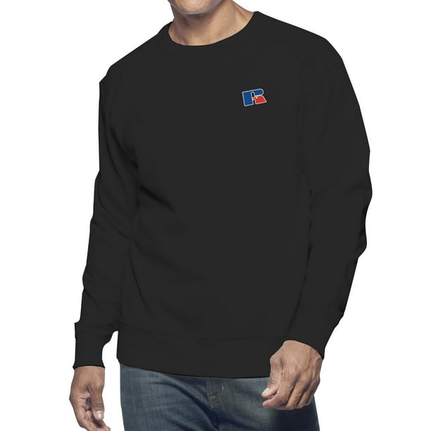 Russell Athletic Men's Big & Tall Logo Solid Long Sleeve T-shirt