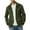 A01-Green, variant on Jinhomg Mens Fleece Full Zip Up Sweatshirt Casual Mock Neck Jacket Sweatshirts No Hood Lightweight Cardigan Coats with Pockets
