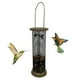 thumbnail image 2 of Comedero para pájaros de metal, comedero para pájaros al aire libre colgante comedero para pájaros al aire libre dispensador de comida para pájaros creado magistralmente, 2 of 8
