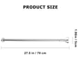 thumbnail image 4 of Telescopic Stainless Steel Seamless Adjustable Tension Window Rods Closet Rod, 4 of 7