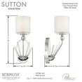 thumbnail image 4 of Minka Metropolitan - Sutton - 1 Light Wall Sconce-16.13 Inches Tall and 7.25, 4 of 5